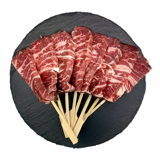 168熟成厚切澳洲穀飼牛肉串燒 168 Aged Thick-Cut Australian Grain-Fed Beef Skewer
